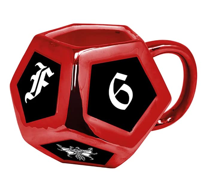 Pyramid International Stranger Things 3D Mug (Roll Your Fate Design) 14oz Ceramic Coffee Mug and Novelty Mug in Presentation Stranger Things Gift Box - Official Stranger Things Merchandise