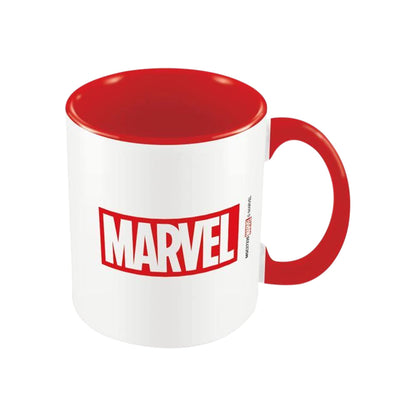 Marvel Tasse (Logo Design) 315ml Keramik Kaffee-Becher, Kaffeetasse, Marvel Geschenke - Offizielles Merchandise