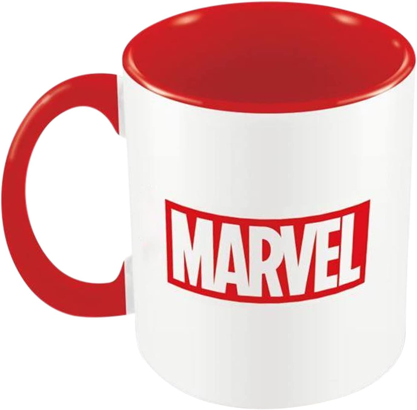 Marvel Tasse (Logo Design) 315ml Keramik Kaffee-Becher, Kaffeetasse, Marvel Geschenke - Offizielles Merchandise