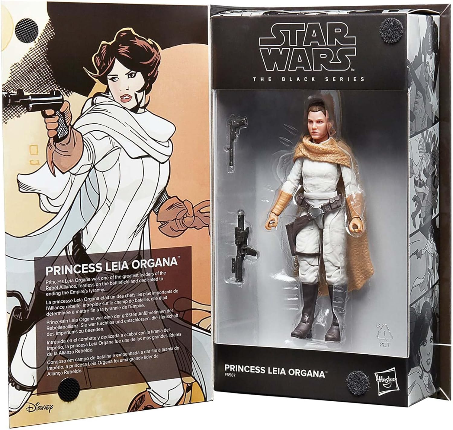 Hasbro F5587 STAR WARS - Princess Leia Organa - Figurine Black series archive 15cm