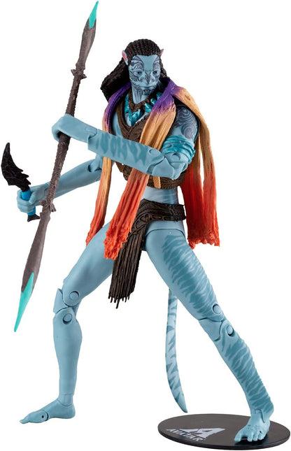 McFarlane Toys , Disney Avatar, World of Pandora 7-inch Tonowari Avatar Movie Action Figure with 22 Moving Parts, Disney Toys Collectible Figure with Collectors Stand, Ages 12+