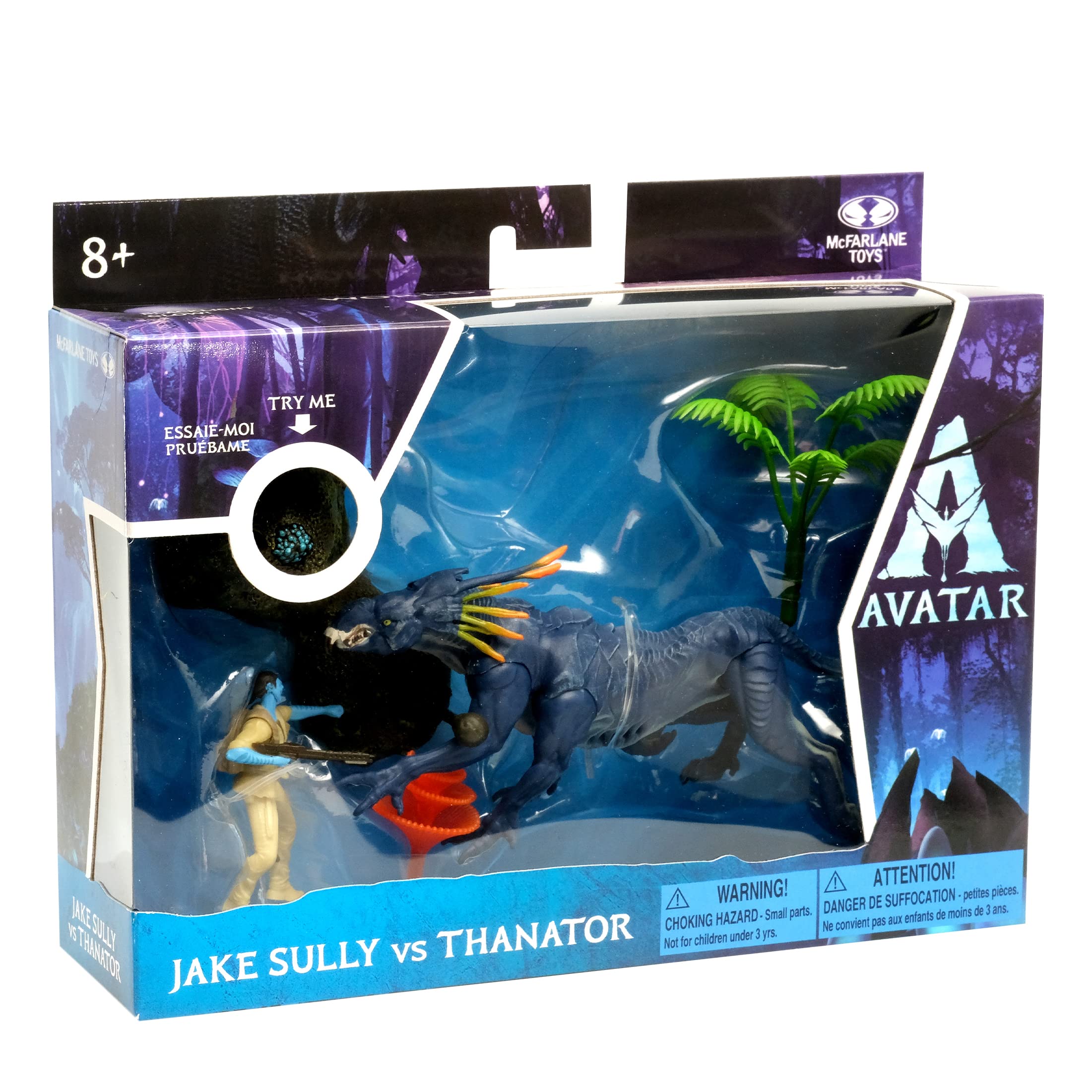 McFarlane - Avatar - World of Pandora Med DLX Set - A1 Jake Vs. Thanator