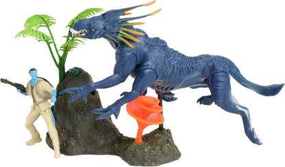 McFarlane - Avatar - World of Pandora Med DLX Set - A1 Jake Vs. Thanator