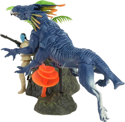McFarlane - Avatar - World of Pandora Med DLX Set - A1 Jake Vs. Thanator