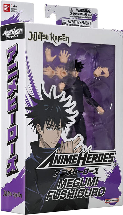 Anime Heroes Bandai Jujutsu Kaisen Figure | 17cm Anime Figure With 17 Points Of Articulation And Accessories Megumi Fushiguro