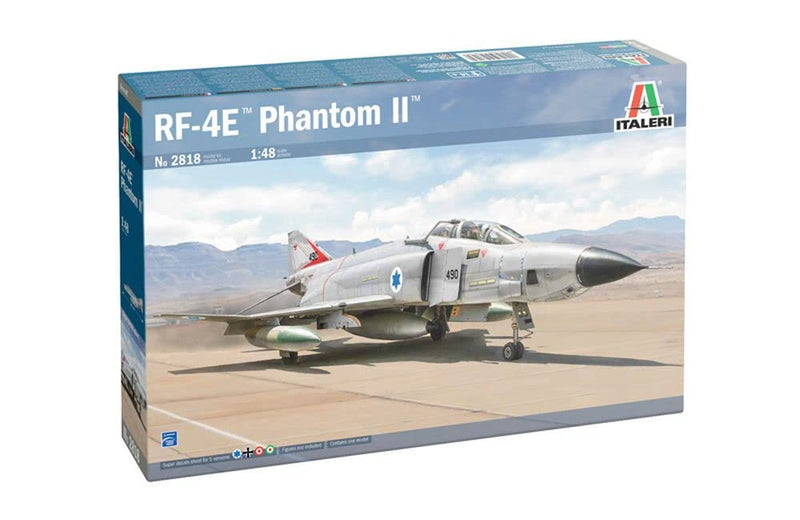 Italeri IT2818 2818 RF-4E Phantom II, 1/48 Scale, Plastic Kit, Modeling