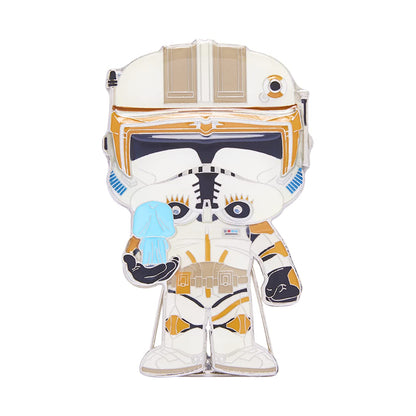 Loungefly POP! Large Enamel Pin STAR WARS: Commander Clone Cody Cody - Star Wars Enamel Pins - Cute Collectable Novelty Brooch - for Backpacks & Bags - Gift Idea - Official Merchandise