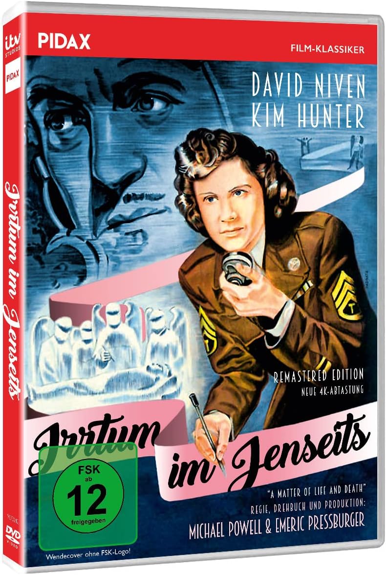 Irrtum im Jenseits Edition / Neue 4K-Restauration (A Matter of Life and Death) / Kultfilm mit Starbesetzung (Pidax Film-Klassiker)