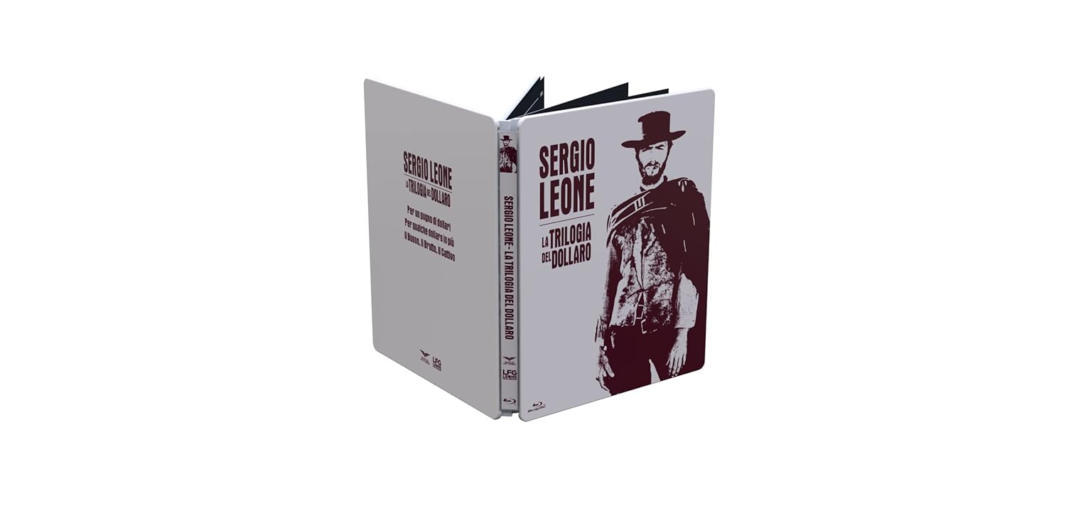 Sergio Leone - La Trilogia Del Dollaro (3 Blu-Ray+Booklet) (Steelbook