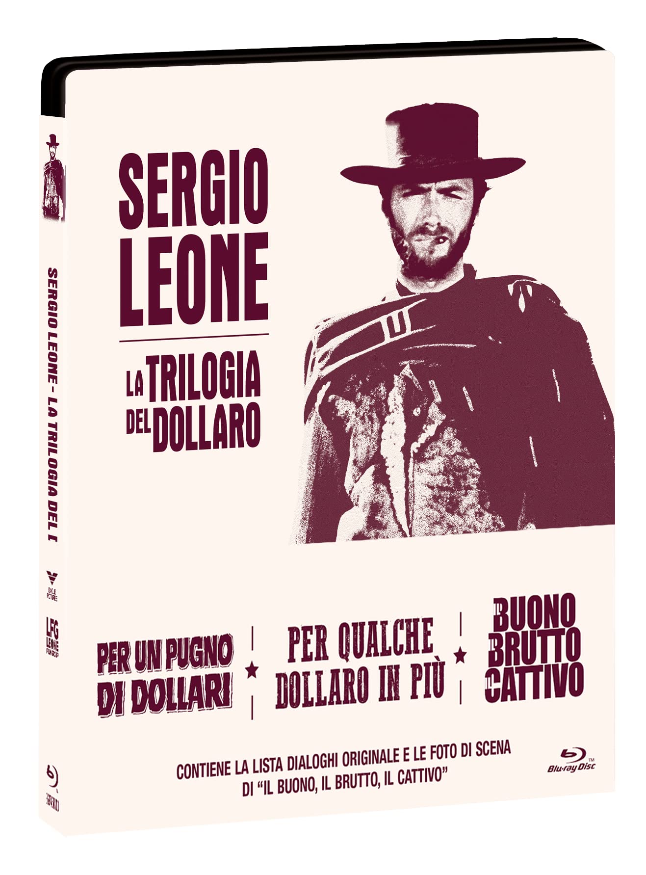 Sergio Leone - La Trilogia Del Dollaro (3 Blu-Ray+Booklet) (Steelbook