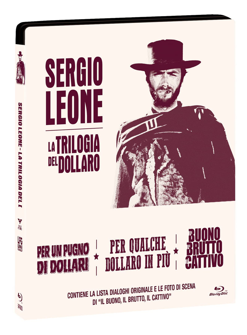 Sergio Leone - La Trilogia Del Dollaro (3 Blu-Ray+Booklet) (Steelbook