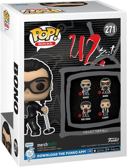 Funko POP! Rocks: U2 - ZooTV - Bono - Collectable Vinyl Figure - Gift Idea - Official Merchandise - Toys for Kids & Adults - Music Fans - Model Figure for Collectors and Display
