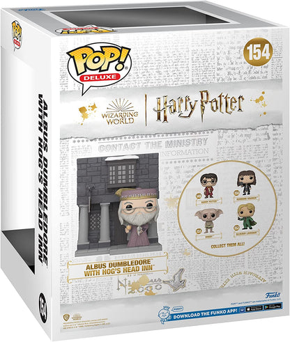 Funko POP! Deluxe: HP Hogsmeade - Hog's Head With Dumbledore - Harry Potter - Collectable Vinyl Figure - Gift Idea - Official Merchandise - Toys for Kids & Adults - Movies Fans