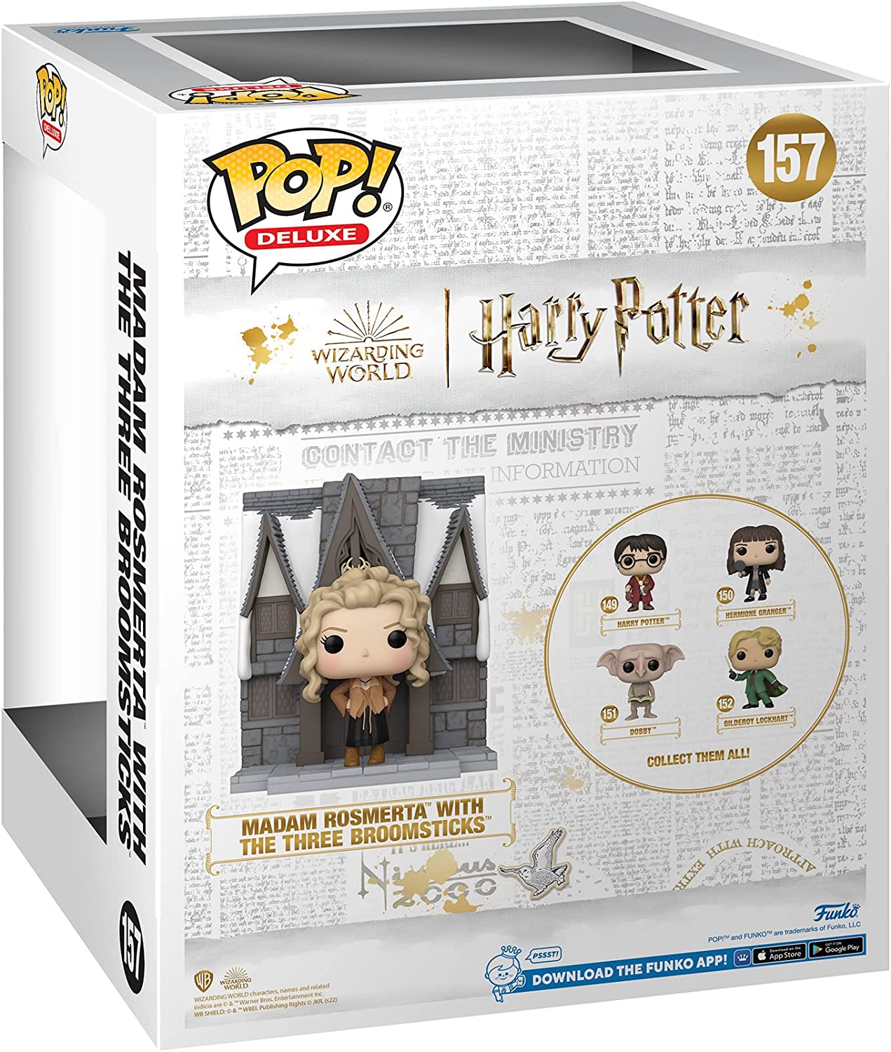 Funko POP! Deluxe: HP Hogsmeade-3 Broomsticks With Madam Rosmerta - Harry Potter - Collectable Vinyl Figure - Gift Idea - Official Merchandise - Toys for Kids & Adults - Movies Fans