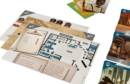 Suspects | Murder Mystery Game | 3 Cases to Solve | 1 to 6 Players | 60 Minutes