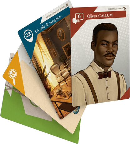 Suspects | Murder Mystery Game | 3 Cases to Solve | 1 to 6 Players | 60 Minutes