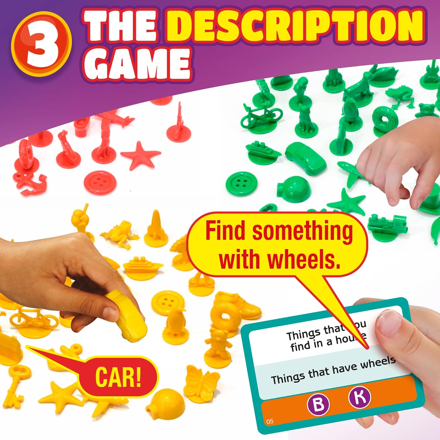 Drumond Park T73478 Dig in - Jeux de société familiaux pour 2 à 4 Joueurs, Jeux de Table 3 en 1 pour Adultes et Enfants à partir de 5 Ans