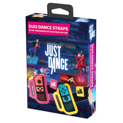 Official Just Dance 2023 - Dance Straps - 2-Pack JoyCon Controller Armbands, Adjustable Elastic Wristband with slot for Nintendo Switch Joy-Cons