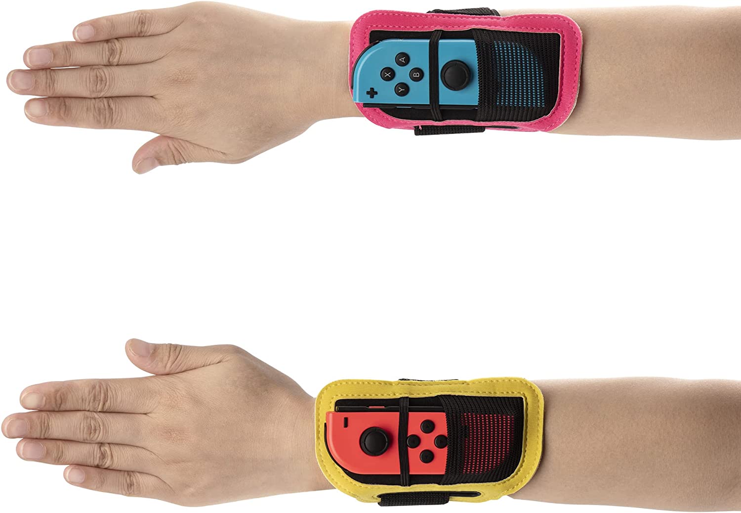 Official Just Dance 2023 - Dance Straps - 2-Pack JoyCon Controller Armbands, Adjustable Elastic Wristband with slot for Nintendo Switch Joy-Cons