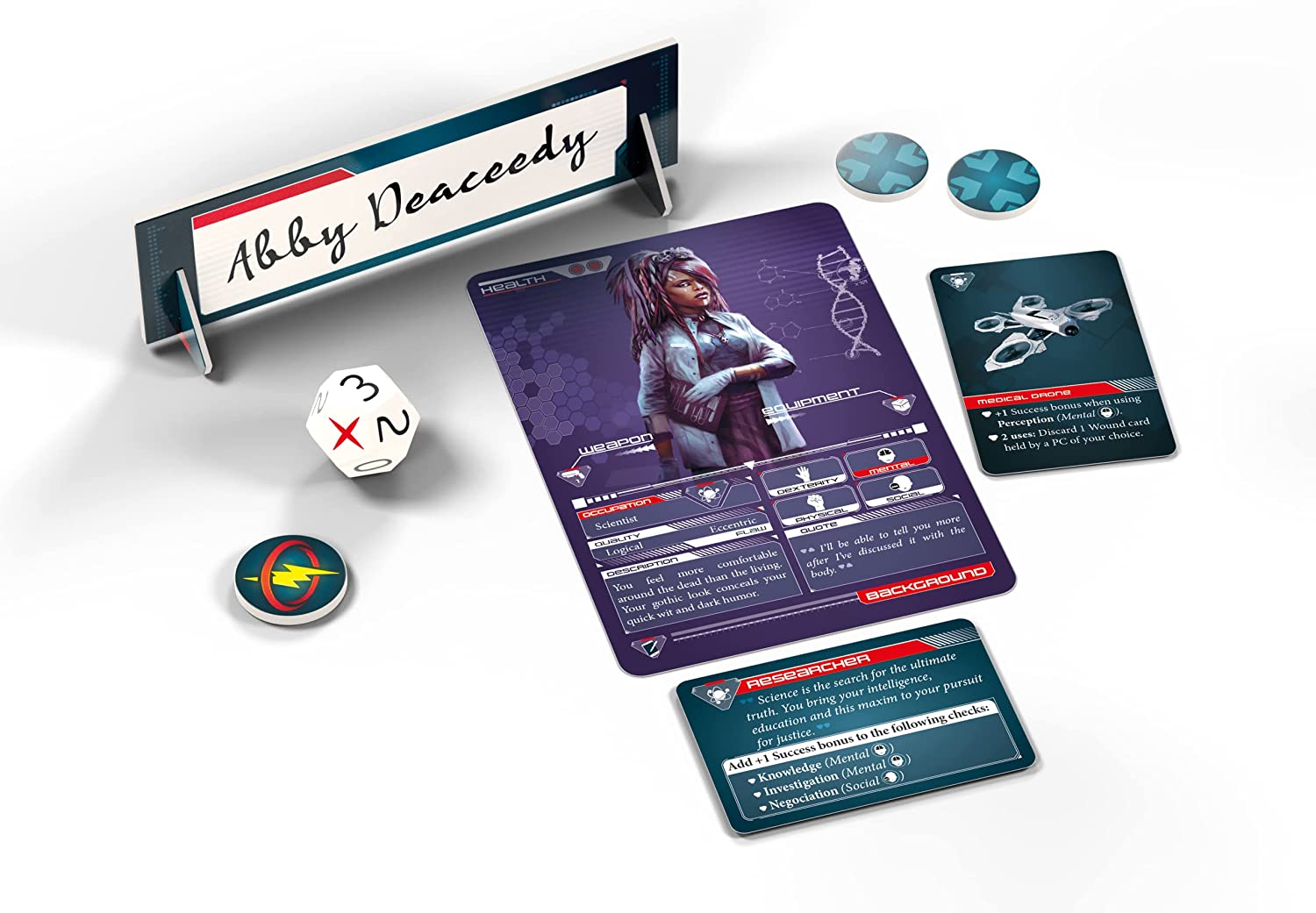 GIGAMIC Critical: Foundation (Season 1) | Role-Playing Game for Teens and Adults | Ages 14+ | 2 to 5 Players | 30 Minutes
