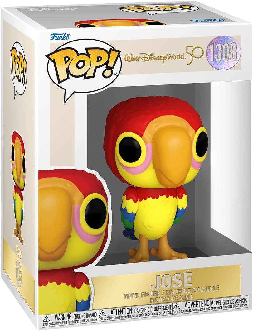 Funko Pop! Disney: WDW 50th - Space Mountain - Parrot Jose - Disney World 50th Anniversary - Collectable Vinyl Figure - Gift Idea - Official Merchandise - Toys for Kids & Adults - Movies Fans