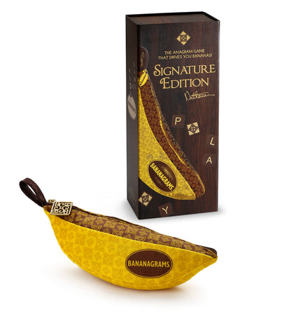 BANANAGRAMS Signature Edition – exklusiv bei Amazon, Wortspiel, ab 7 Jahren, 1–8 Spieler, 30 Minuten Spieldauer