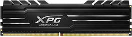 ADATA XPG GAMMIX D10 - DDR4 - Kit - 32 GB: 2 x 16 GB - DIMM 288-PIN - 3200 MHz / PC4-25600 - ungepuffert 32 GB (2 x 16 GB) Black