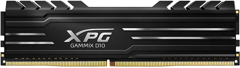 ADATA XPG GAMMIX D10 - DDR4 - Kit - 32 GB: 2 x 16 GB - DIMM 288-PIN - 3200 MHz / PC4-25600 - ungepuffert 32 GB (2 x 16 GB) Black