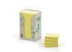 Post-it® Canary™ Yellow Recycled Notes - Tower Pack of 24 Pads - 38x51mm