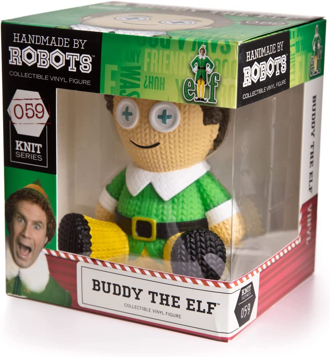 Handmade Buddy The Elf Vinyl Figure by Robots