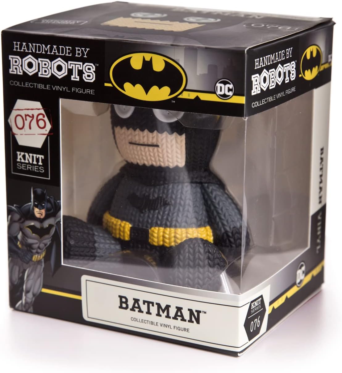 Batman Black Suit Edition Collectible Vinyl Figure from Handmade By Robots Batman-Black Suit