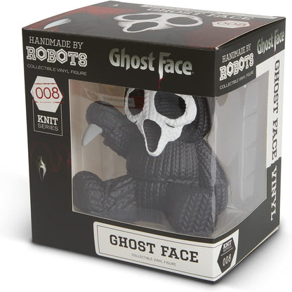 The Coop Ghost Face Handgemaakt door Robots Vinyl Figuur Standaard