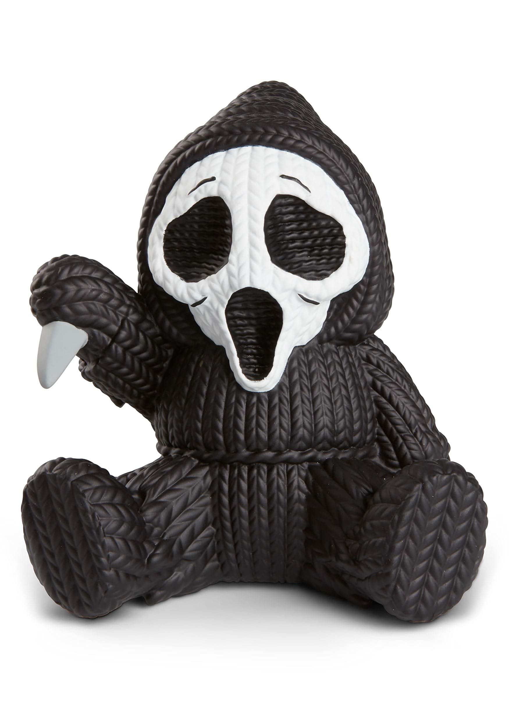 The Coop Ghost Face Handgemaakt door Robots Vinyl Figuur Standaard