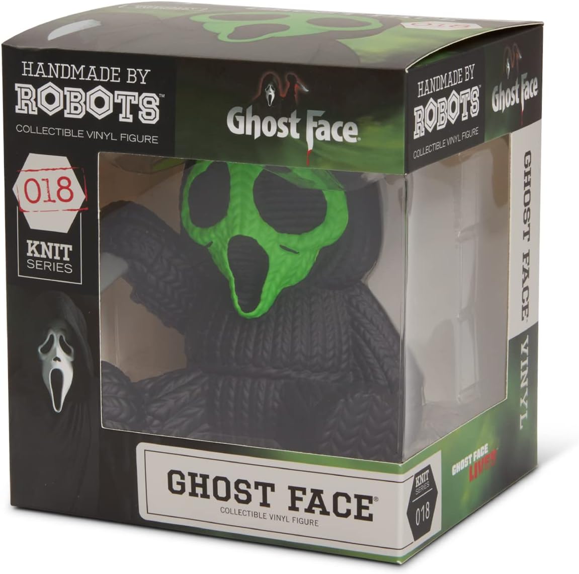 Bensussen Dutch - Ghost Face Fluorescent Green HMBR Vinyl Figure (Net