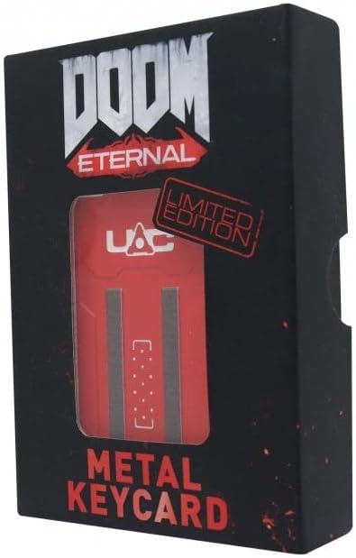 Doom Eternal: Limited Edition Replica UAC Keycard Collection