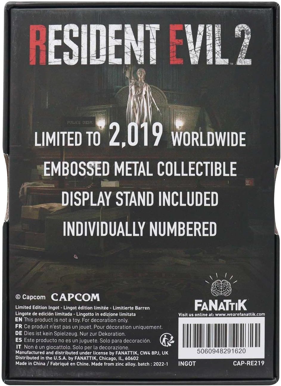 FaNaTtik Resident Evil 2 Limited Edition Leon S. Kennedy Ingot