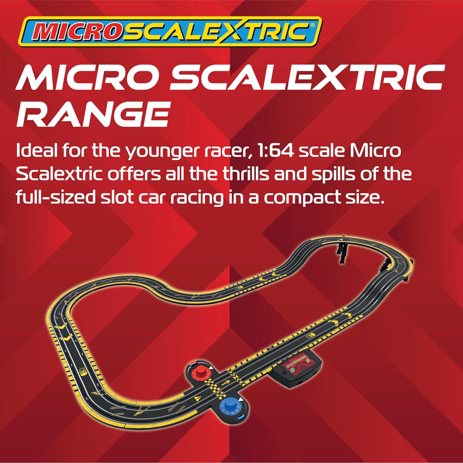 Micro Scalextric Lamborghini Huracan Evo Car - Orange