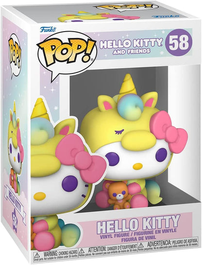 Funko Pop! Sanrio: Hello Kitty - Fiesta del Unicornio - Figura de Vinilo Coleccionable - Idea de Regalo- Mercancia Oficial - Juguetes para Niños y Adultos - Muñeco para Coleccionistas y Exposición