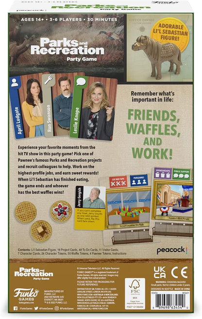 Funko Parks & Rec. Partegy Game