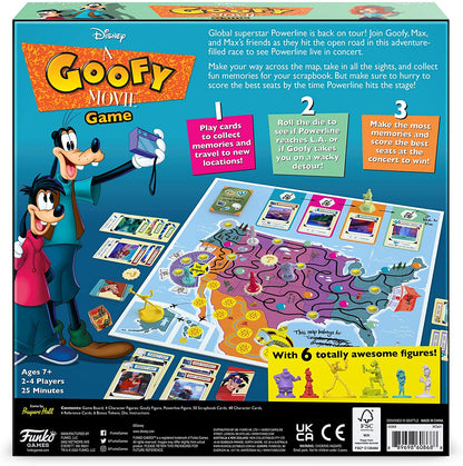 Funko Disney A Goofy Movie Kids Board Game Ages 7 and Up 2-4 Players