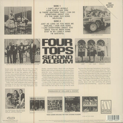 Four Tops ‎– Second Album RSD 2022 Motown / Elemental Music - 620899_