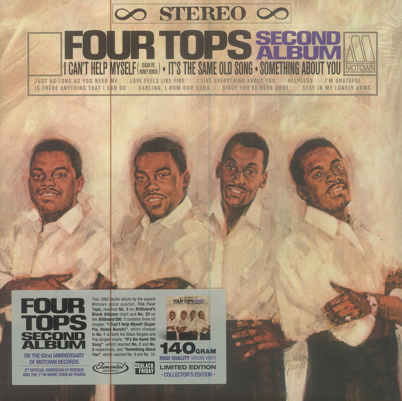 Four Tops ‎– Second Album RSD 2022 Motown / Elemental Music - 620899_