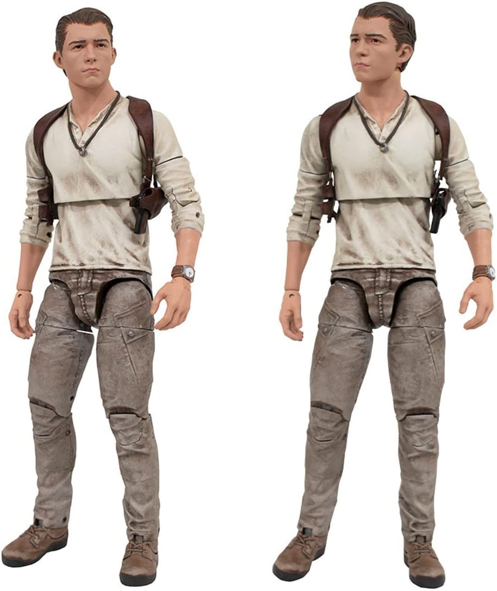 DIAMOND SELECT TOYS Uncharted: Nathan Drake Acton Figure,Multicolor 7 inch (Pack of 1)