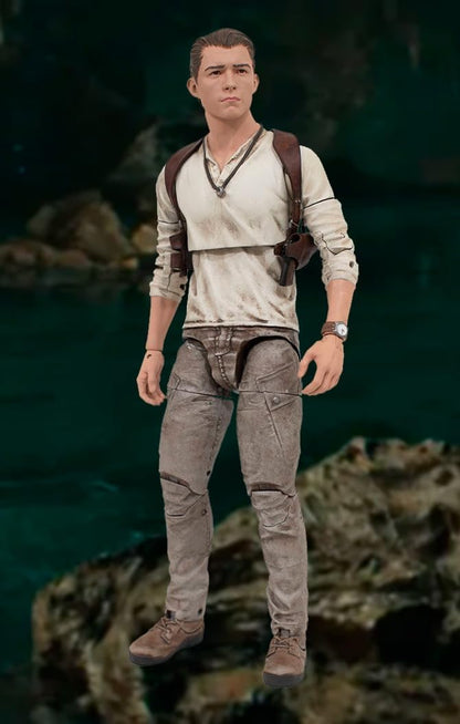 DIAMOND SELECT TOYS Uncharted: Nathan Drake Acton Figure,Multicolor 7 inch (Pack of 1)