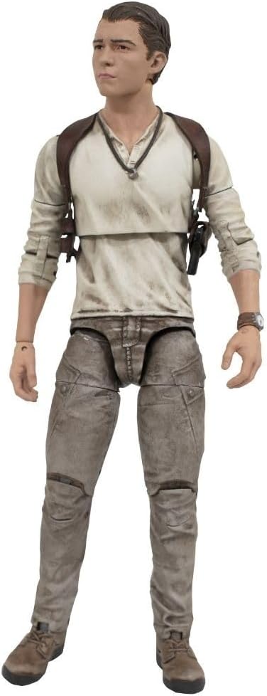 DIAMOND SELECT TOYS Uncharted: Nathan Drake Acton Figure,Multicolor 7 inch (Pack of 1)