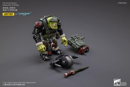 MERCHANDISING LICENCE Bloomage Joytoy Tech - Joytoy Warhammer 40,000 - Ork Kommandos Dakka Boy Rotbilge 1/18 Action Figure (Net