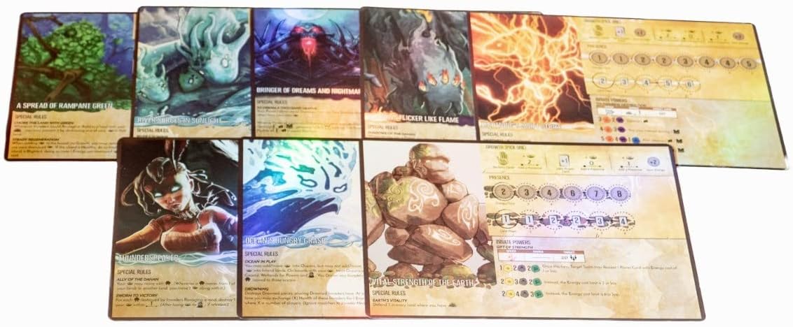 Spirit Island: Core Game - Premium Foil Spirit Panels