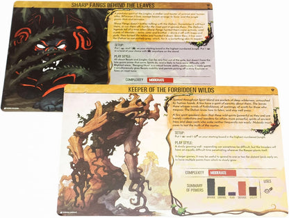 Greater Than Games Spirit Island Branch &Claw: Premium Foil Spirit Panels - 2 Panels to Replace Existing Game Cards, Greater Than Games