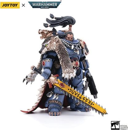 MERCHANDISING LICENCE Bloomage Joytoy Tech Joytoy Warhammer 40,000 Space Wolves Ragnar Blackmane 1/18 Action Figure (Net)