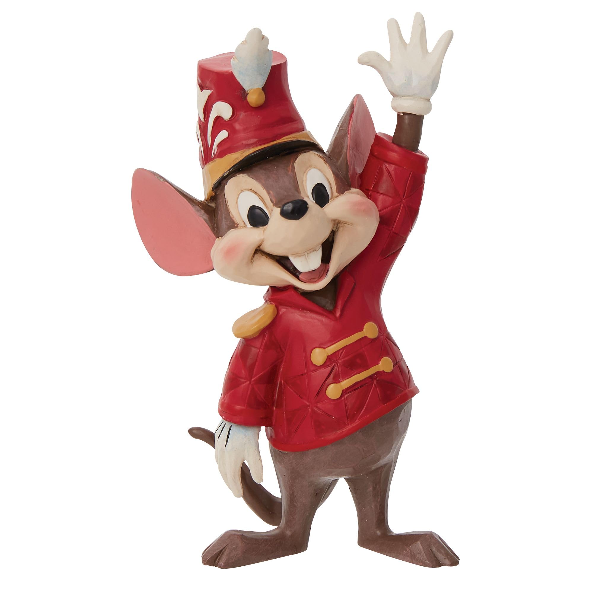 ENESCO Disney Traditions Dumbo Timothy Mouse Mini 3.75 Figure, Mehrfarbig, Taglia Unica Unisex-Adulto height 5cm Multicolore